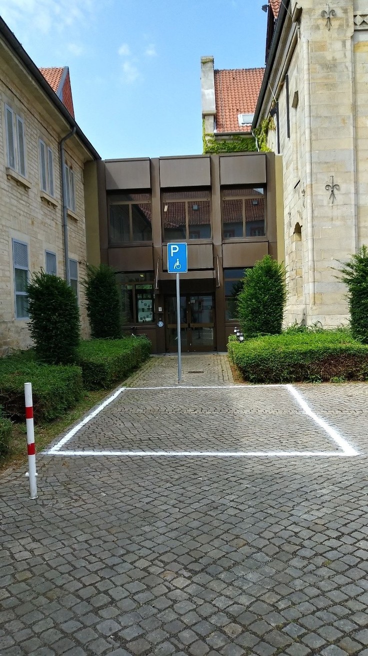 Barrierefreier Zugang des Amtsgerichts Helmstedt